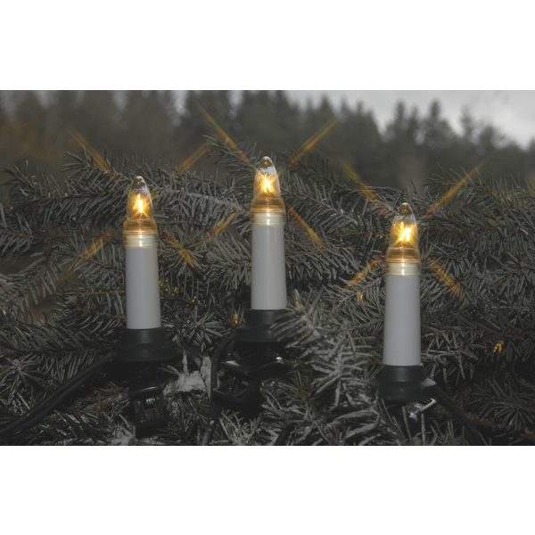 Julgransbelysning Utomhus Vit 25 st 11,5cm , hemmetshjarta.se