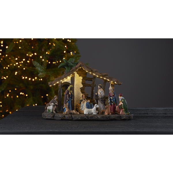 Panorama Julkrubba Nativity , hemmetshjarta.se